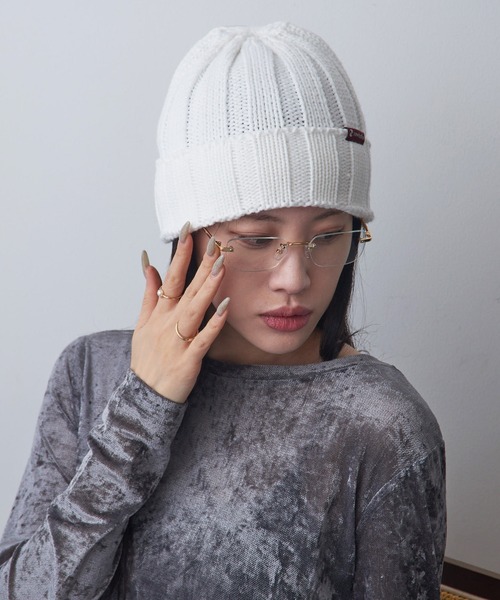 newhattan（ニューハッタン）の「【NEWHATTAN】アクリルニットキャップ NWHT-H3062 MURS（ニットキャップ/ビーニー・メンズ・グレー/カーキ/オリーブ/バーガンディー/レッド/ホワイト/ダークグレー/ブラック/オレンジ・FREE）」の19枚目の写真