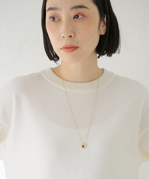 La TOTALITE（ラトータリテ）の「La Totalite オーバルトップ ネックレス（ネックレス・レディース・ゴールド・FREE）」の3枚目の写真