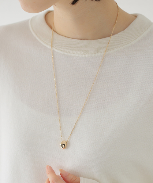 La TOTALITE（ラトータリテ）の「La Totalite オーバルトップ ネックレス（ネックレス・レディース・ゴールド・FREE）」の2枚目の写真