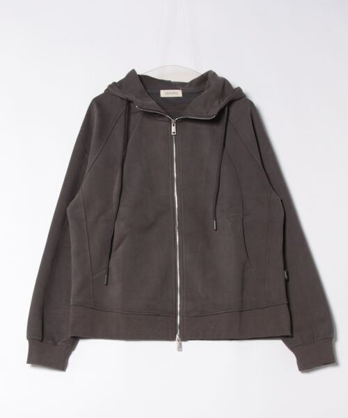 aimoha(アイモハ)の「ダブルジップパーカー(パーカー・レディース・ライトグレー/ダークグレー/ベージュ/杢グレー/ブラック/ライトベージュ/グレイッシュベージュ・FREE)」の11枚目の写真
