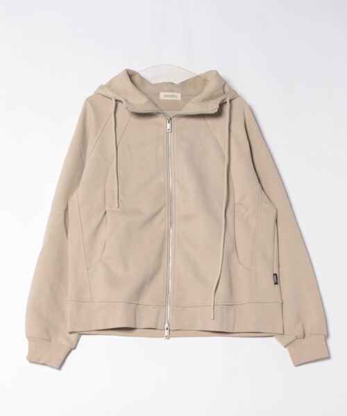 aimoha(アイモハ)の「ダブルジップパーカー(パーカー・レディース・ライトグレー/ダークグレー/ベージュ/杢グレー/ブラック/ライトベージュ/グレイッシュベージュ・FREE)」の13枚目の写真