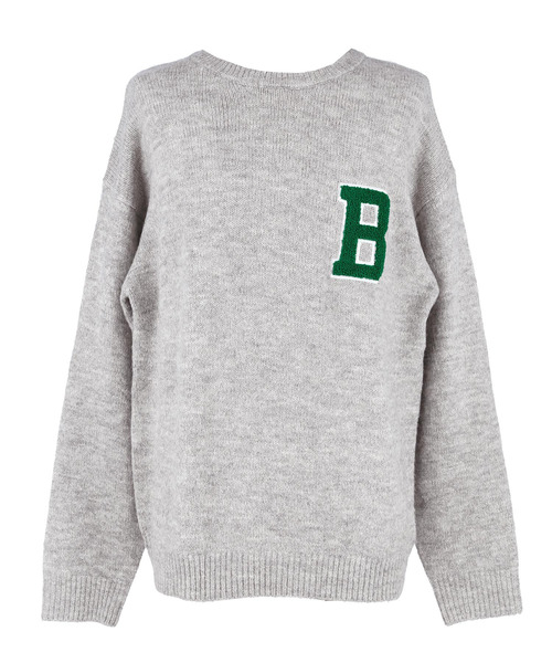 coca(coca)(コカ)の「モヘヤ風レタードニットトップス(ニット/セーター・メンズ・ライトグレー/チャコール・L/M/XL)」の19枚目の写真