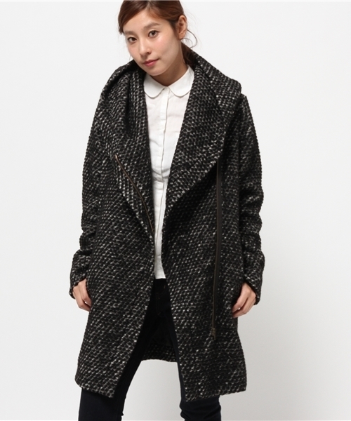 OUTLET(アウトレット)の「【DouDou】スライバーCO(その他アウター・レディース・ブラック・FREE)」の11枚目の写真