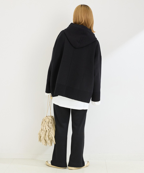 B.C STOCK(ベーセーストック)の「カットソーリブパンツ(その他パンツ・レディース・グレー/ブラック/ブラウン・FREE)」の10枚目の写真