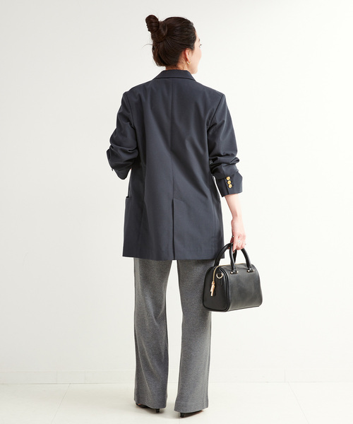 B.C STOCK(ベーセーストック)の「カットソーリブパンツ(その他パンツ・レディース・グレー/ブラック/ブラウン・FREE)」の17枚目の写真