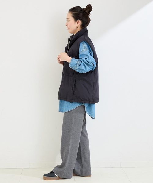 B.C STOCK(ベーセーストック)の「カットソーリブパンツ(その他パンツ・レディース・グレー/ブラック/ブラウン・FREE)」の22枚目の写真