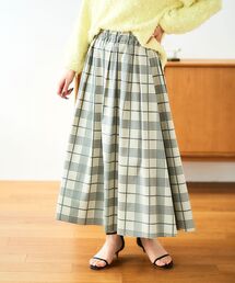 リバーシブルタフタスカート