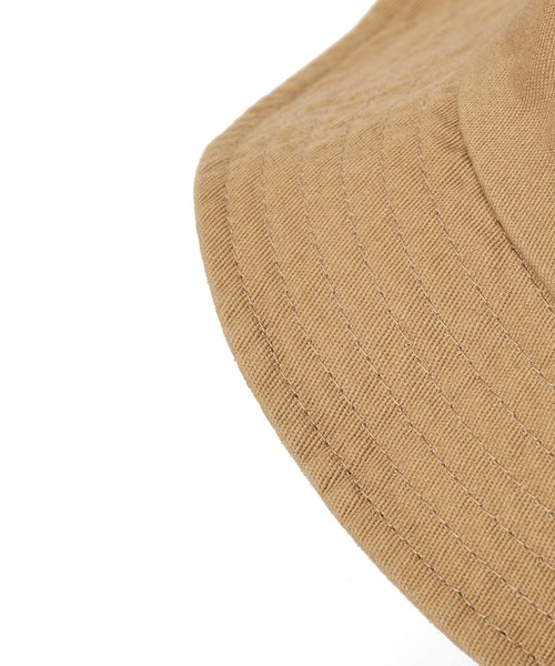 FIRST DOWN（ファーストダウン）の「ロゴ ツイル バケットハット（ハット・メンズ・ベージュ/ホワイト/ブラック・F）」の4枚目の写真