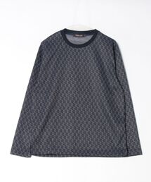 UNION STATION | <UNION STATION by MEN'S BIGI>ジオメトリックジャガードロンT(Tシャツ/カットソー)