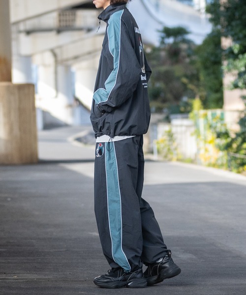 Red Cap Girl（レッドキャプガール）の「【a-r】〔RedCapGirl/レッドキャップガール〕サークルロゴ刺繍 サイドライン ナイロンカーゴパンツ（その他パンツ・メンズ・チャコールグレー/ネイビー/ライトグレー/ブラック・LARGE/MEDIUM）」の21枚目の写真