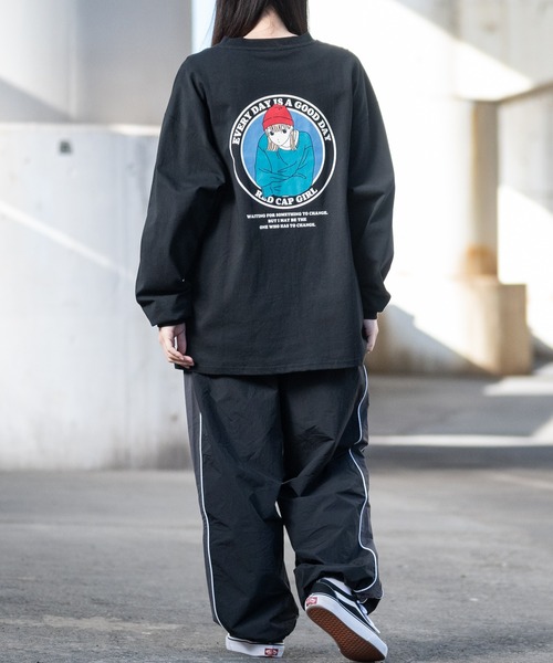Red Cap Girl（レッドキャプガール）の「【a-r】〔RedCapGirl/レッドキャップガール〕サークルロゴ刺繍 サイドライン ナイロンカーゴパンツ（その他パンツ・メンズ・チャコールグレー/ネイビー/ライトグレー/ブラック・LARGE/MEDIUM）」の13枚目の写真