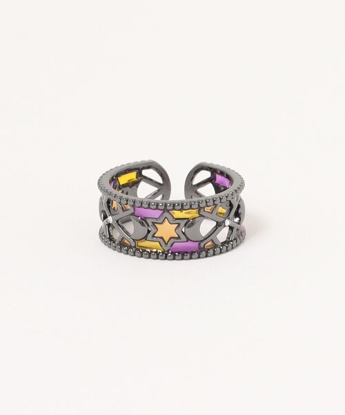 チャイハネ（チャイハネ）の「【チャイハネ】ミナレットリング（リング・レディース・ブルー/ターコイズブルー/パープル/グリーン/ピンク・FREE）」の5枚目の写真