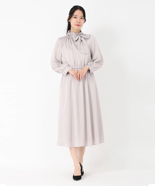 フリルボウタイワンピース（ワンピース）｜STRAWBERRY-FIELDS