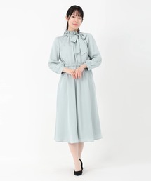 フリルボウタイワンピース