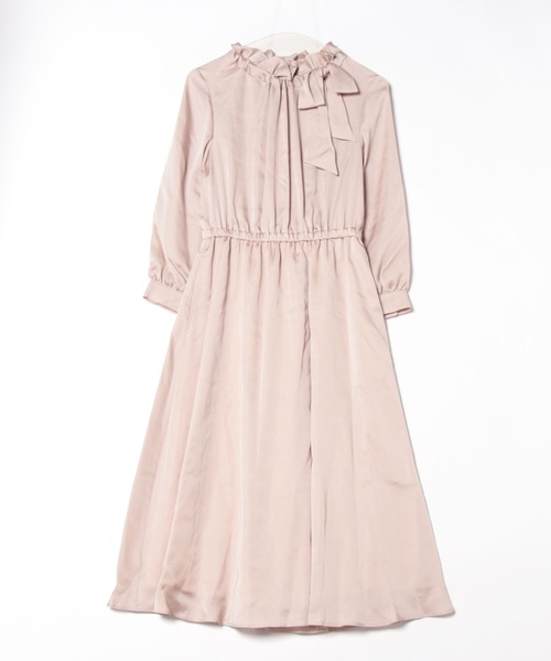 フリルボウタイワンピース（ワンピース）｜STRAWBERRY-FIELDS