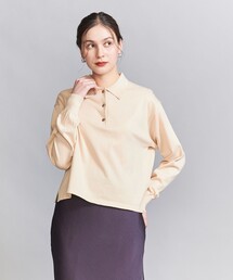 BEAUTY&YOUTH UNITED ARROWS | コットン ボタン ポロニット プルオーバー -ウォッシャブル-(ニット/セーター)
