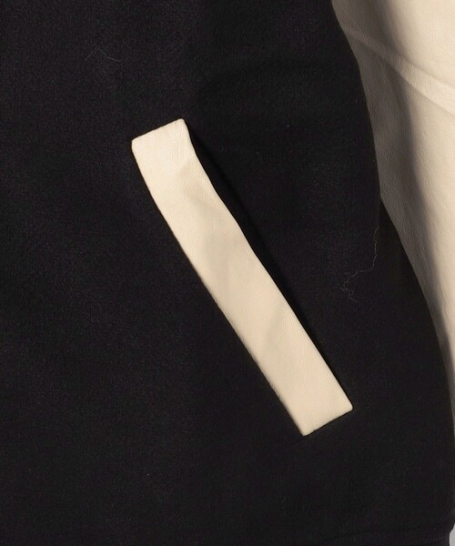 FREAK'S STORE（フリークスストア）の「THE OTOGIBANASHI SUPPLY/オトギバナシサプライ 【KID‘S】staduam jacket（ブルゾン・キッズ・ブラック・LARGE/SMALL/MEDIUM/X-LARGE）」の4枚目の写真