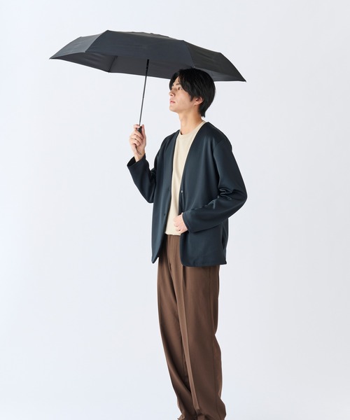 FLO(A)TUS（フロータス）の「折りたたみ傘 超撥水 軽量 UV 無地 ”フロータス55cm”（折りたたみ傘・レディース・ライトグリーン/ライトグレー/ブラック/ベビーピンク/ダークブルー/オフホワイト・FREE）」の17枚目の写真