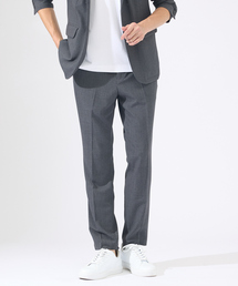ABAHOUSE GRAY | 【セットアップ対応】シルキータッチ ウォッシャブル  スラックス(スラックス)