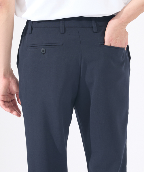 ABAHOUSE GRAY（アバハウスグレイ）の「【セットアップ対応】シルキータッチ ウォッシャブル  スラックス（スラックス・メンズ・モカ/ネイビー/ブラック/チャコールグレー・44/46/48/50）」の8枚目の写真