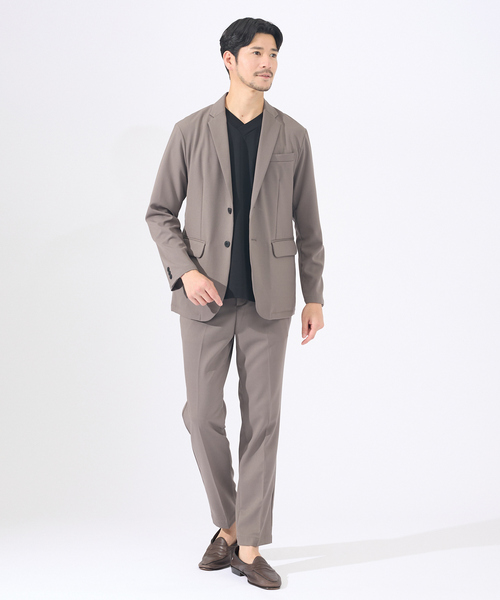 ABAHOUSE GRAY（アバハウスグレイ）の「【セットアップ対応】シルキータッチ ウォッシャブル  スラックス（スラックス・メンズ・モカ/ネイビー/ブラック/チャコールグレー・44/46/48/50）」の20枚目の写真