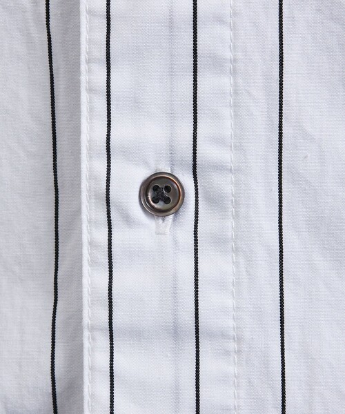 MONKEY TIME(モンキータイム)の「ガーメントダイ タイプライター シャツ(シャツ/ブラウス・メンズ・オフホワイト/ブラック/ピンク・S/M/L/XL)」の16枚目の写真