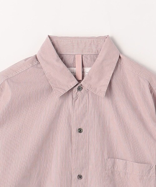 MONKEY TIME(モンキータイム)の「ガーメントダイ タイプライター シャツ(シャツ/ブラウス・メンズ・オフホワイト/ブラック/ピンク・S/M/L/XL)」の19枚目の写真