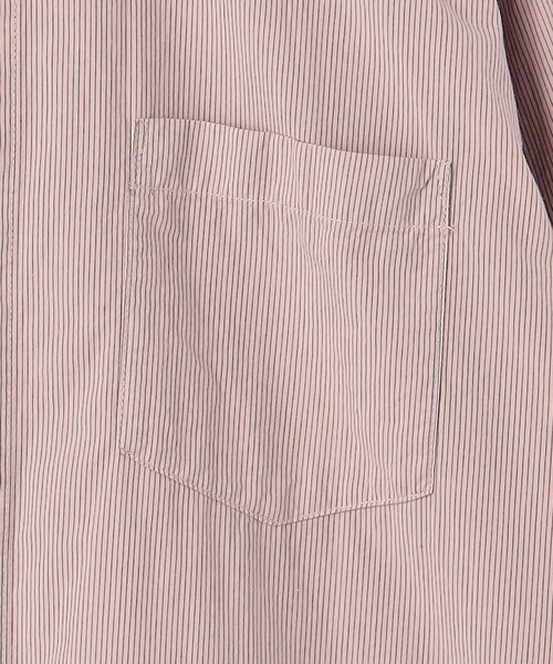 MONKEY TIME(モンキータイム)の「ガーメントダイ タイプライター シャツ(シャツ/ブラウス・メンズ・オフホワイト/ブラック/ピンク・S/M/L/XL)」の21枚目の写真