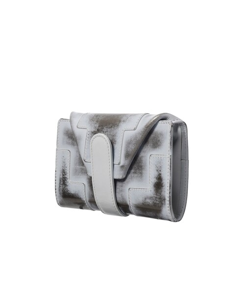 HIROKO HAYASHI（ヒロコハヤシ）の「GELA（ジェーラ）マルチ財布（財布・レディース・ライトグレー系3・00）」の3枚目の写真