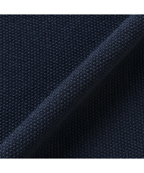 TOKYO SHIRTS（トウキョウシャツ）の「前身カノコ  ニットカーディガン（カーディガン/ボレロ・メンズ・ブラック/ネイビー・L/LL/M）」の7枚目の写真