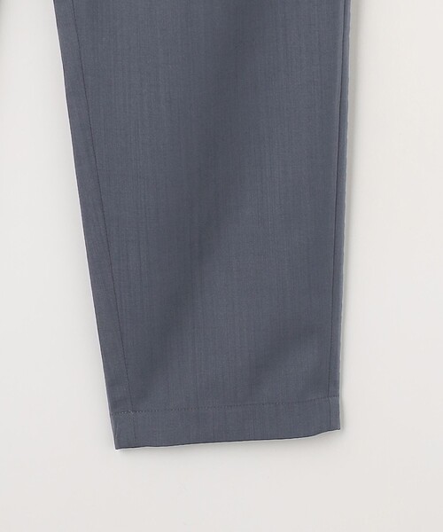 green label relaxing(グリーンレーベルリラクシング)の「ウォッシャブルトロ 2プリーツ 9分丈 ユーティリティパンツ W1 -ストレッチ・防シワ-(その他パンツ・メンズ・グレー/ブラック/ネイビー/ロイヤルブルー/モカ・L/XS/XL/M/S)」の19枚目の写真