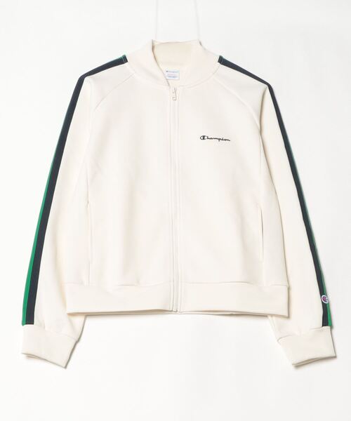 Champion(チャンピオン)の「チャンピオン ZIP CARDIGAN_(カーディガン/ボレロ・レディース・ホワイト/ネイビー・M/L)」の1枚目の写真