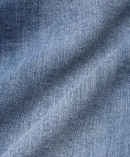 みいさま 専用 LINEN BLEND WEBBING BELT WIDE DENIM：麻混ストレッチ 2タック