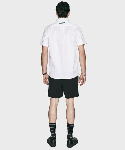 CRIMIE（クライミー）の「FLAP POCKET STRETCH DRESS SHORT SLEEVE SHIRT（シャツ/ブラウス・メンズ・ホワイト/ブラック・XXL/XL/L/M/S）」の10枚目の写真