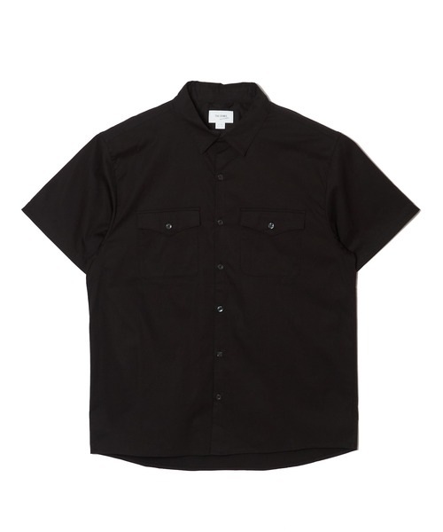 CRIMIE（クライミー）の「FLAP POCKET STRETCH DRESS SHORT SLEEVE SHIRT（シャツ/ブラウス・メンズ・ホワイト/ブラック・XXL/XL/L/M/S）」の4枚目の写真