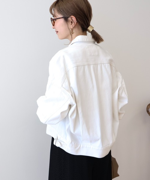 セール】デニムショートブルゾン（デニムジャケット）｜AMERICAN HOLIC