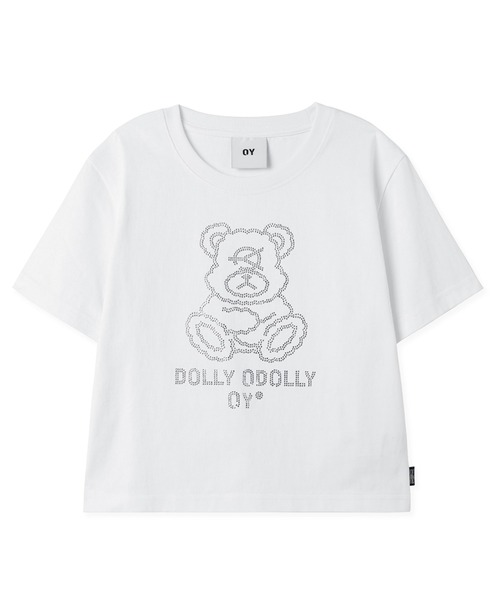 OY/オーワイ』 CRYSTAL DOLLY CROPPED TEE/クリスタルオードリー