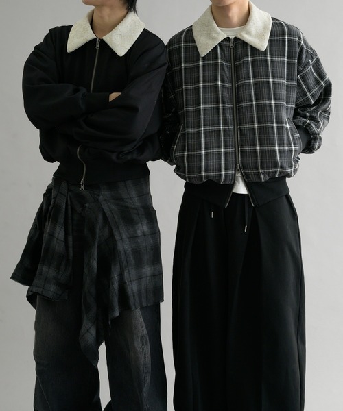 epnok（エプノック）の「【EPNK】Reversible cropped check blouson
