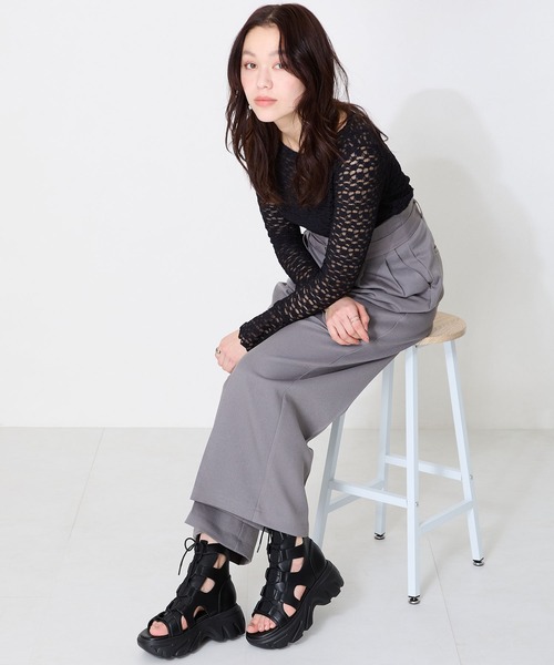 ORiental TRaffic（オリエンタルトラフィック）の「レースアップ厚底