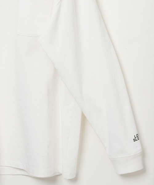 AMERICAN RAG CIE(アメリカンラグシー)の「【AMERICAN RAG CIE】ペイズリーロンT(ユニセックス)(Tシャツ/カットソー・レディース・ホワイト・LARGE/MEDIUM)」の12枚目の写真