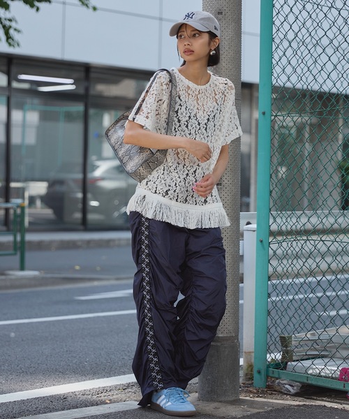 【匿名配送】PASSIONE ボリュームナイロンパンツ パンツ ナイロンパンツ レディース : ZOZOTOWN Yahoo!店 - 通販