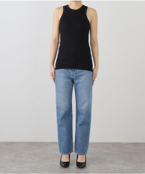 CITYSHOP(シティーショップ)の「《追加》SOFT RIB TANK:タンクトップ(タンクトップ・レディース・ブラック/イエロー/ホワイト・FREE)」の11枚目の写真