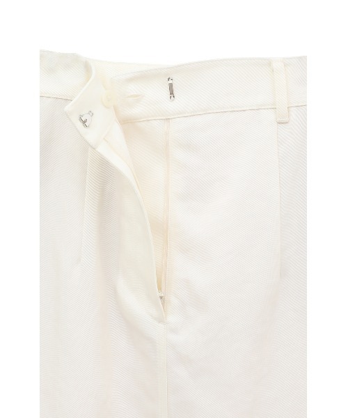 CLANE（クラネ）の「SHEER SWITCHING STRAIGHT SKIRT（スカート・レディース・ブラック/ホワイト/ベージュ・0/1/2）」の8枚目の写真