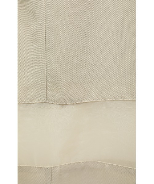 CLANE（クラネ）の「SHEER SWITCHING STRAIGHT SKIRT（スカート・レディース・ブラック/ホワイト/ベージュ・0/1/2）」の16枚目の写真