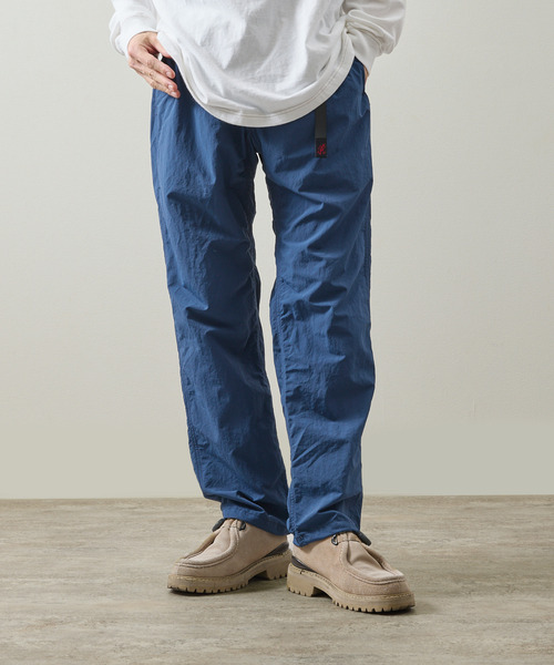 And A（アンドエー）の「Gramicci グラミチ / NYLON GRAMICCI PANT 撥水防風ナイロングラミチパンツ / GMP4-SJP03（その他パンツ・メンズ・ベージュ系その他/ネイビー/ブラック/オリーブ・X-LARGE/LARGE/MEDIUM/SMALL）」の4枚目の写真