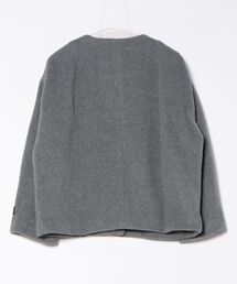 CADUNE（カデュネ）の「ノーカラーポケットコート（ダウンジャケット
