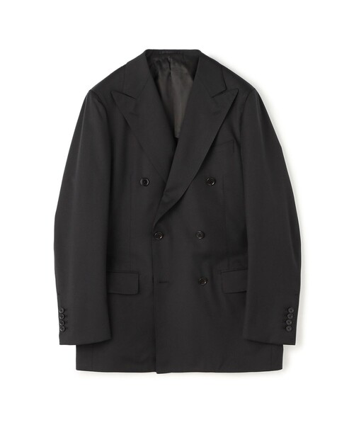 TOMORROWLAND (トゥモローランド)の「ウールツイル ダブルブレステッド6Bジャケット HORIZON TWILL E.Zegna(テーラードジャケット・メンズ・ネイビー/ブラック・44/46/48/42/50/54)」の1枚目の写真