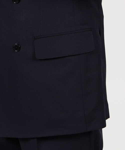 TOMORROWLAND (トゥモローランド)の「ウールツイル ダブルブレステッド6Bジャケット HORIZON TWILL E.Zegna(テーラードジャケット・メンズ・ネイビー/ブラック・44/46/48/42/50/54)」の9枚目の写真