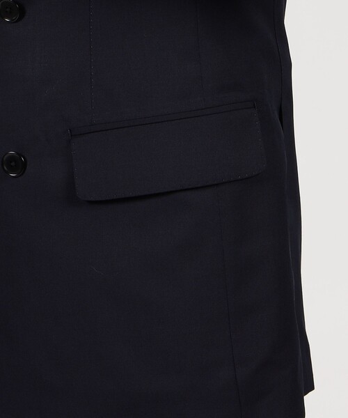 TOMORROWLAND (トゥモローランド)の「ウールツイル ダブルブレステッド6Bジャケット HORIZON TWILL E.Zegna(テーラードジャケット・メンズ・ネイビー/ブラック・44/46/48/42/50/54)」の8枚目の写真