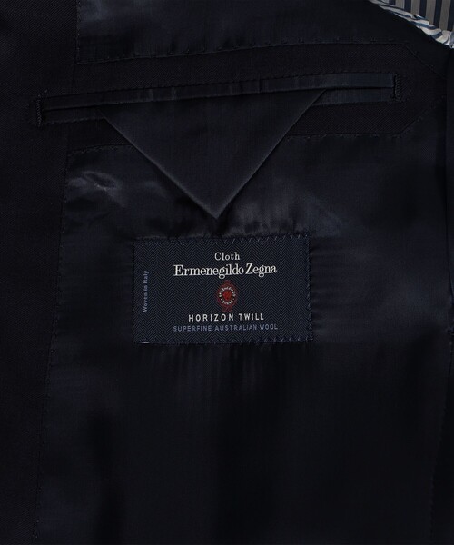 TOMORROWLAND (トゥモローランド)の「ウールツイル ダブルブレステッド6Bジャケット HORIZON TWILL E.Zegna(テーラードジャケット・メンズ・ネイビー/ブラック・44/46/48/42/50/54)」の6枚目の写真